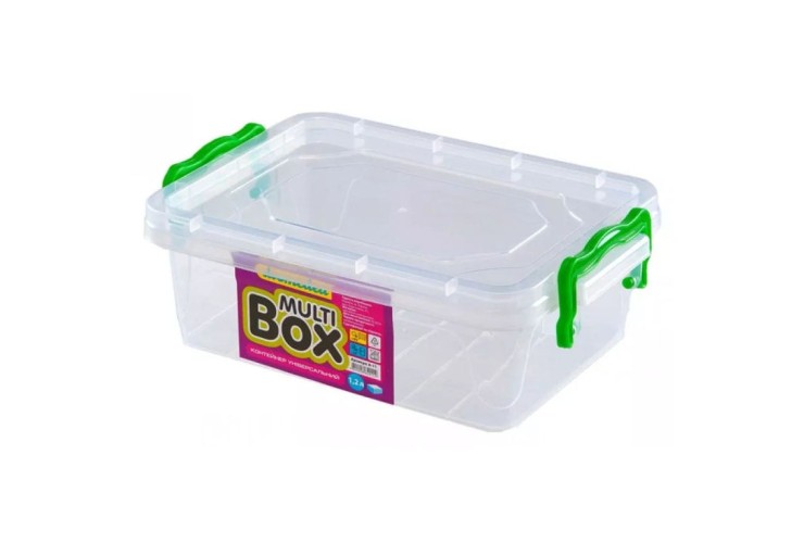 Контейнер універсальний Multi-Box 1,2 л (A-11) плоский з ручками