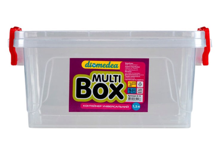 Контейнер універсальний Multi-Box 1,5 л (A-13) з ручками