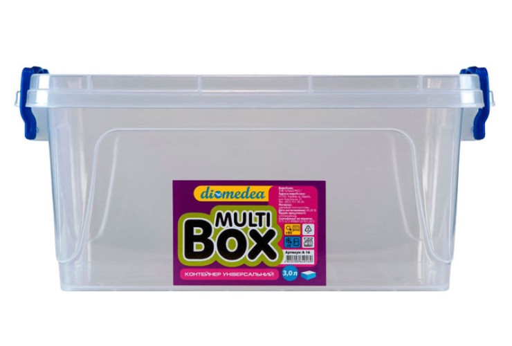 Контейнер універсальний Multi-Box 3 л (A-16) прямокутний з ручками