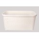 Basket without lid with frame 50 l milky (K2-010)
