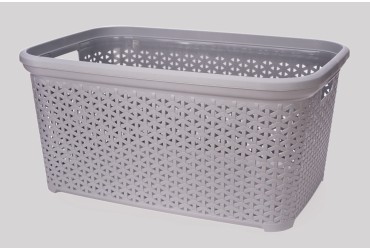 Корзина без крышки с рамкой 50 л