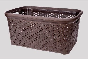 Корзина без крышки с рамкой 50 л