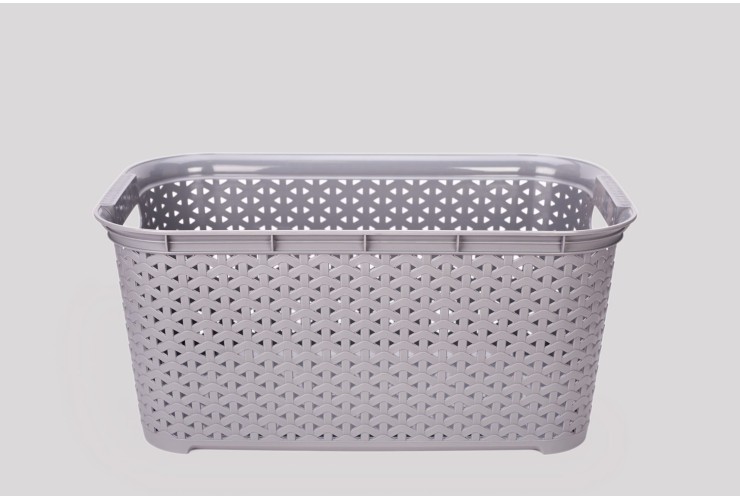 Корзина без крышки 26 л серый (K5-130)