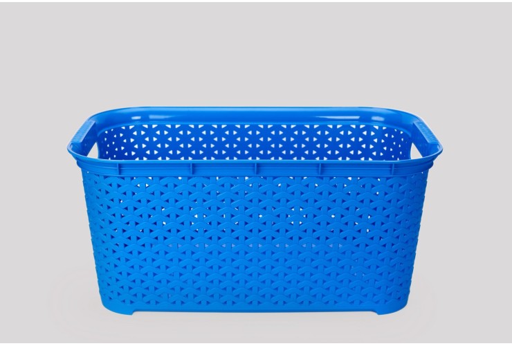 Корзина без крышки 26 л голубой (K5-439)