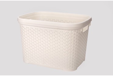 Корзина без крышки с рамкой 30 л