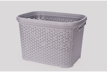 Корзина без крышки с рамкой 30 л