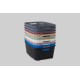 Basket without lid 4.7 L grey-blue (K11-121)
