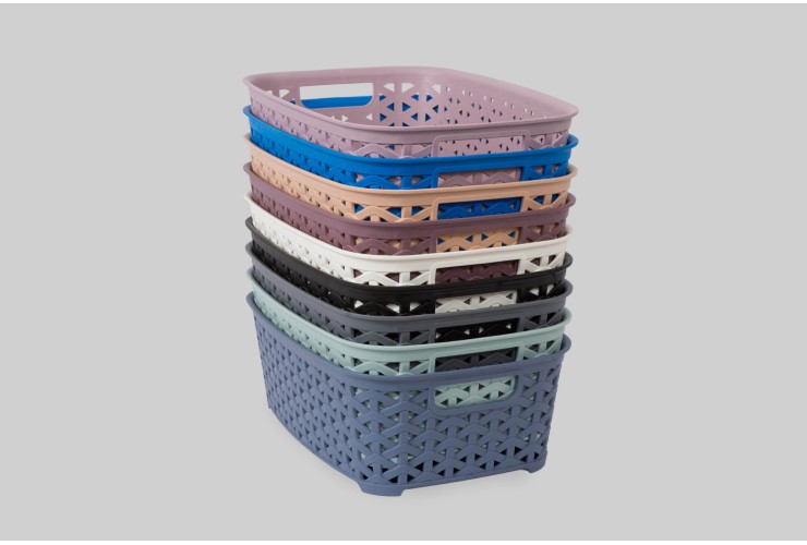 Basket without lid 3 L light pistachio (K10-374)