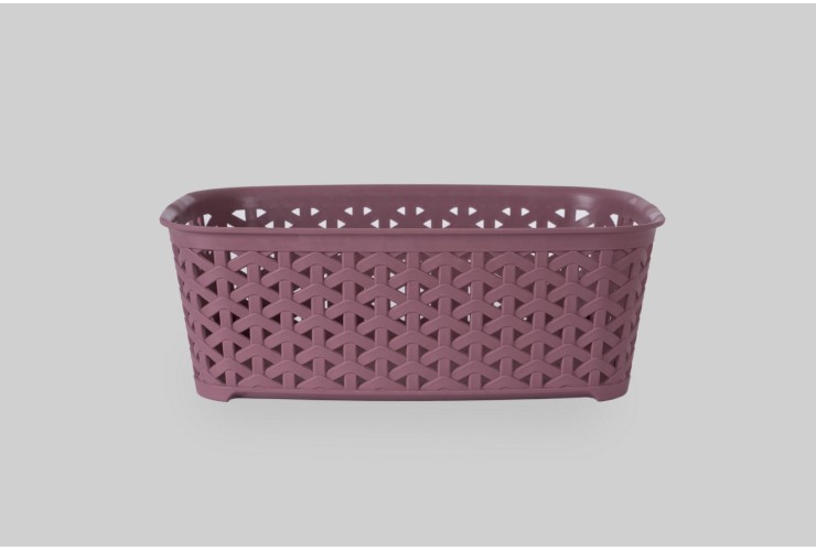 Корзинка без крышки 3 л тёмно-пудровый (K10-803)