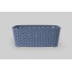 Basket without lid 4.7 L grey-blue (K11-121)