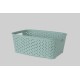 Basket without lid 4.7 L light pistachio (K11-374)