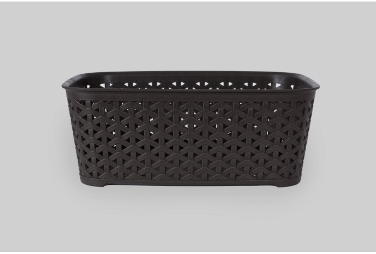 Корзинка без крышки 4,7 л коричневый (K11-534)