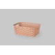 Кошик без кришки 1,2 л бежевий (K8-406)