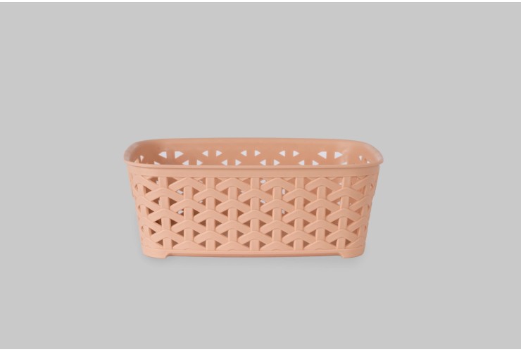 Кошик без кришки 1,2 л бежевий (K8-406)