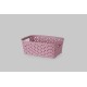 Кошик без кришки 1,2 л пудровий (K8-805)