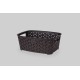 Basket without lid 1.6 L brown (K9-534)
