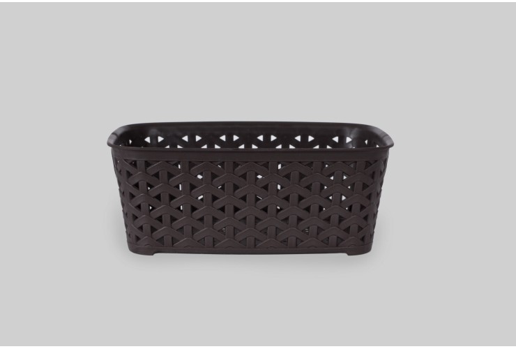 Basket without lid 1.6 L brown (K9-534)