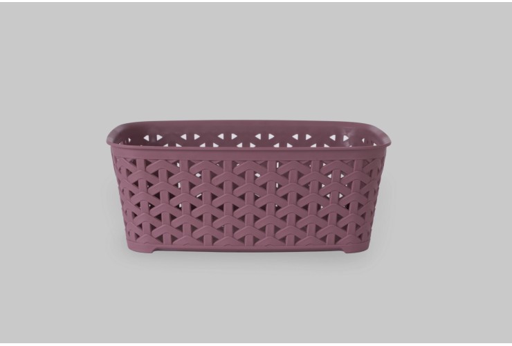 Корзина без крышки 1,6 л тёмно-пудровый (K9-803)