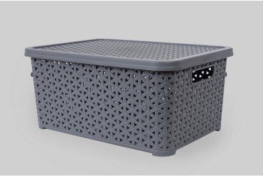 Корзинка с крышкой 10 л (K13-130)