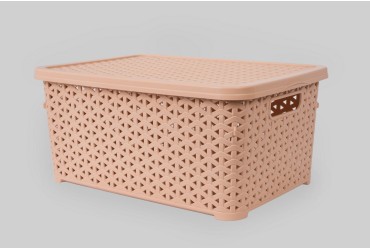 Корзинка с крышкой 10 л (K13-406)