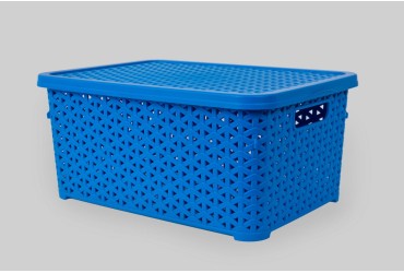 Корзинка с крышкой 10 л (K13-439)