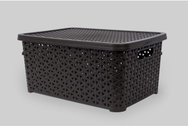 Корзинка с крышкой 10 л (K13-534)