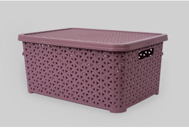 Корзинка с крышкой 10 л (K13-803)