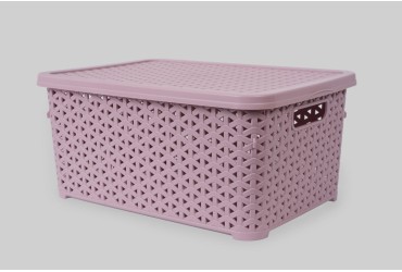 Корзинка с крышкой 10 л (K13-805)