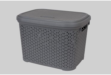 Корзина с крышкой 30 л (K14-130)