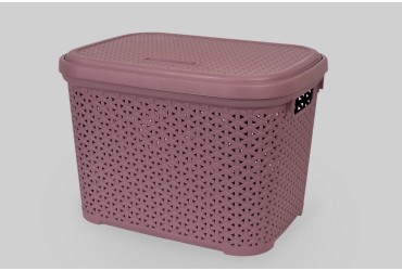 Корзина с крышкой 30 л (K14-803)