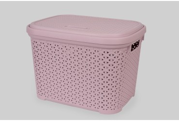 Корзина с крышкой 30 л (K14-805)