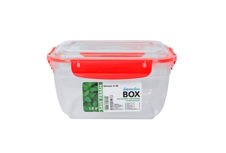 Контейнер харчовий герметичний 1,8 л (A-58)